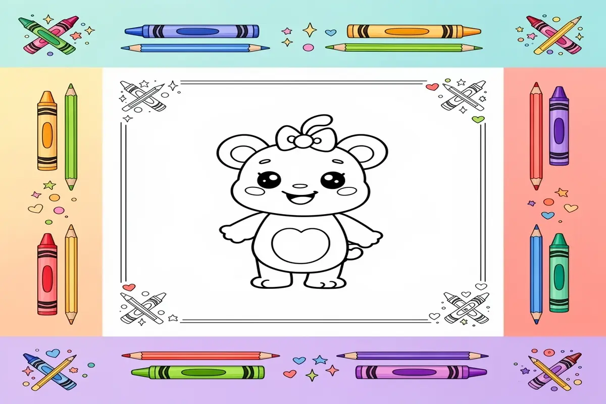 gratitude coloring pages for kids - Free Printable Coloring Page