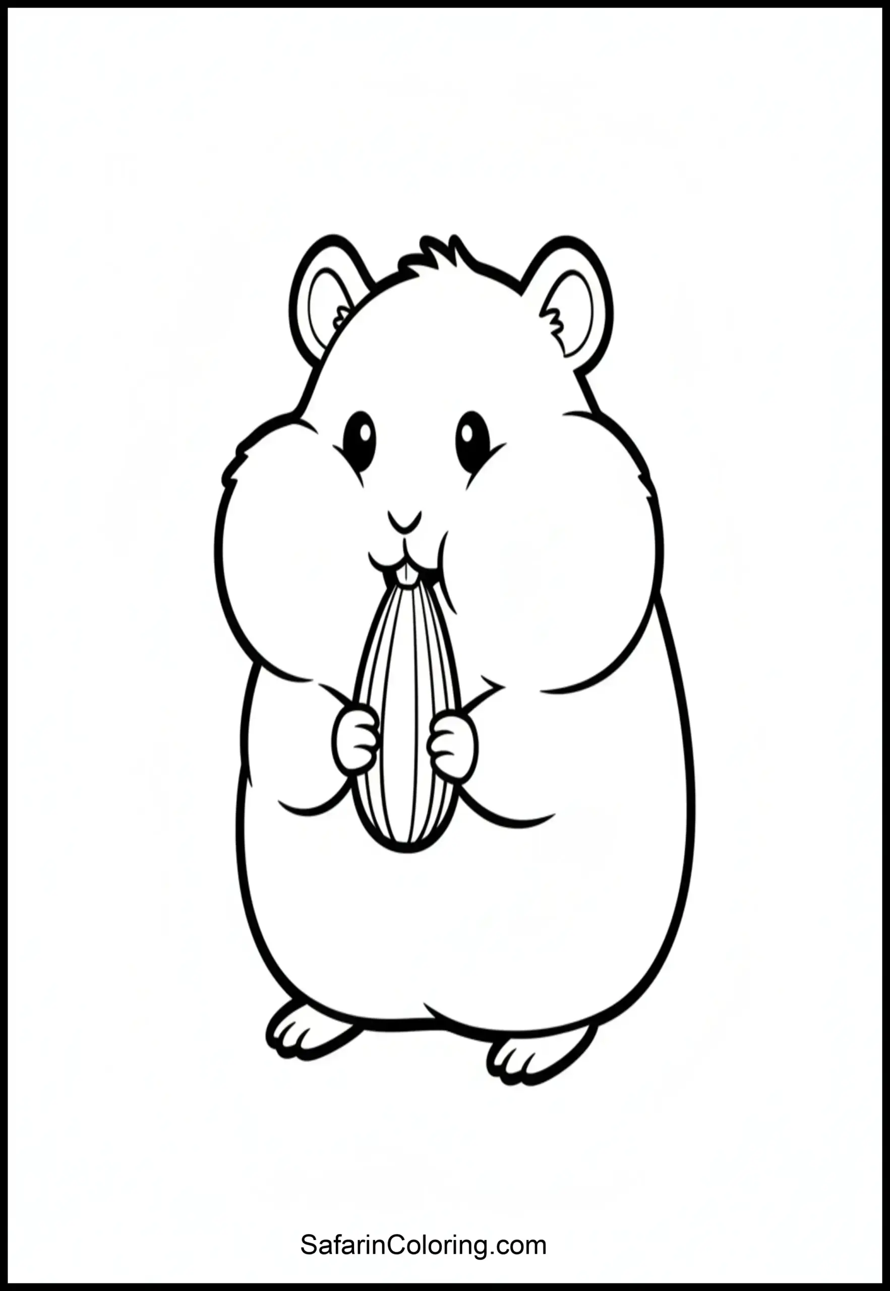 Hamster Eating Seed Scaled