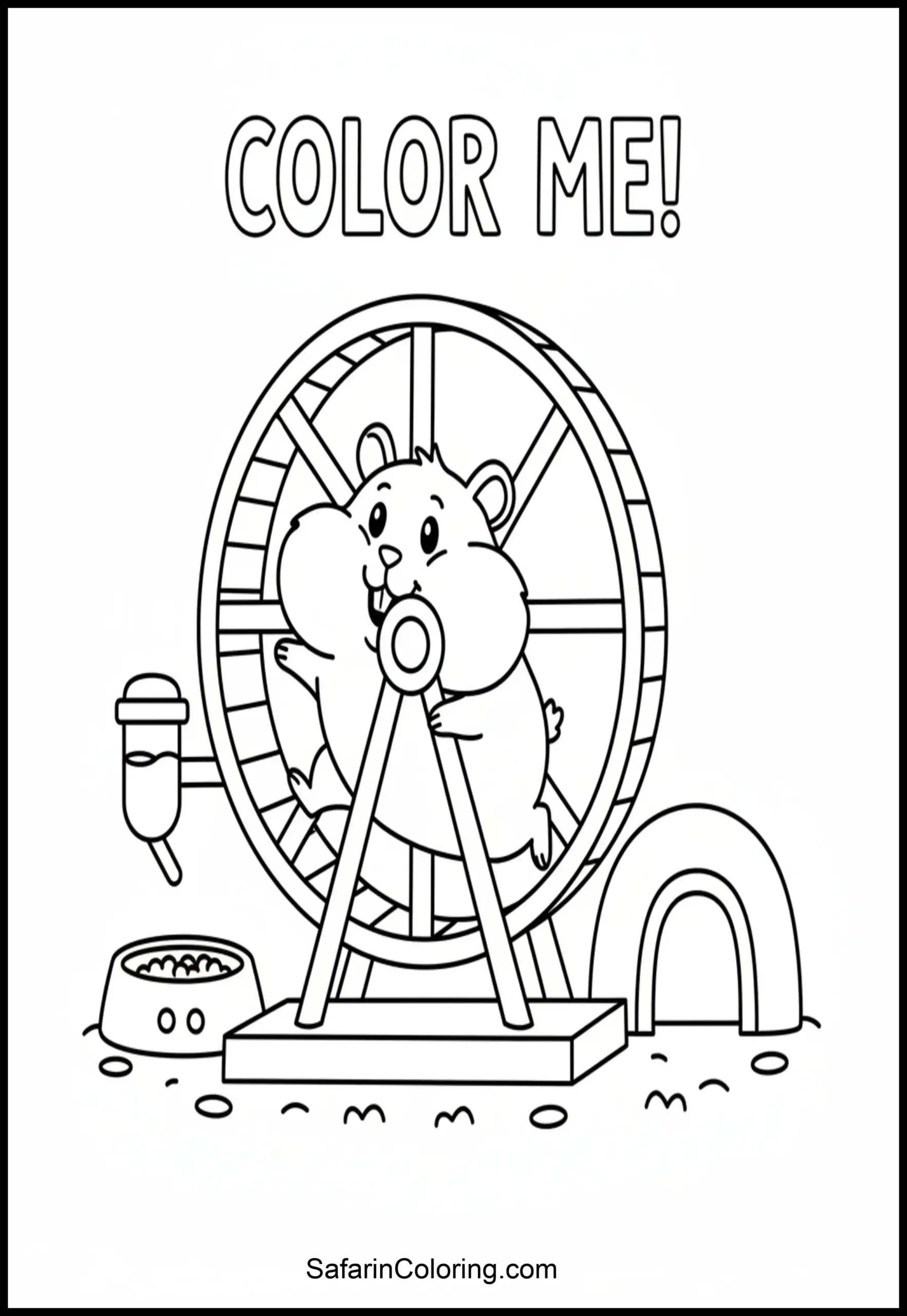 Hamster Running Wheel Scaled