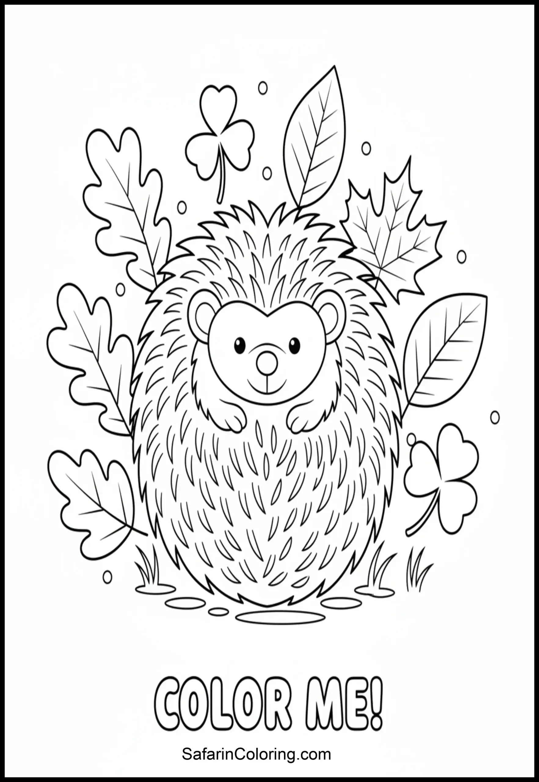 Hedgehog Rolled Ball Scaled