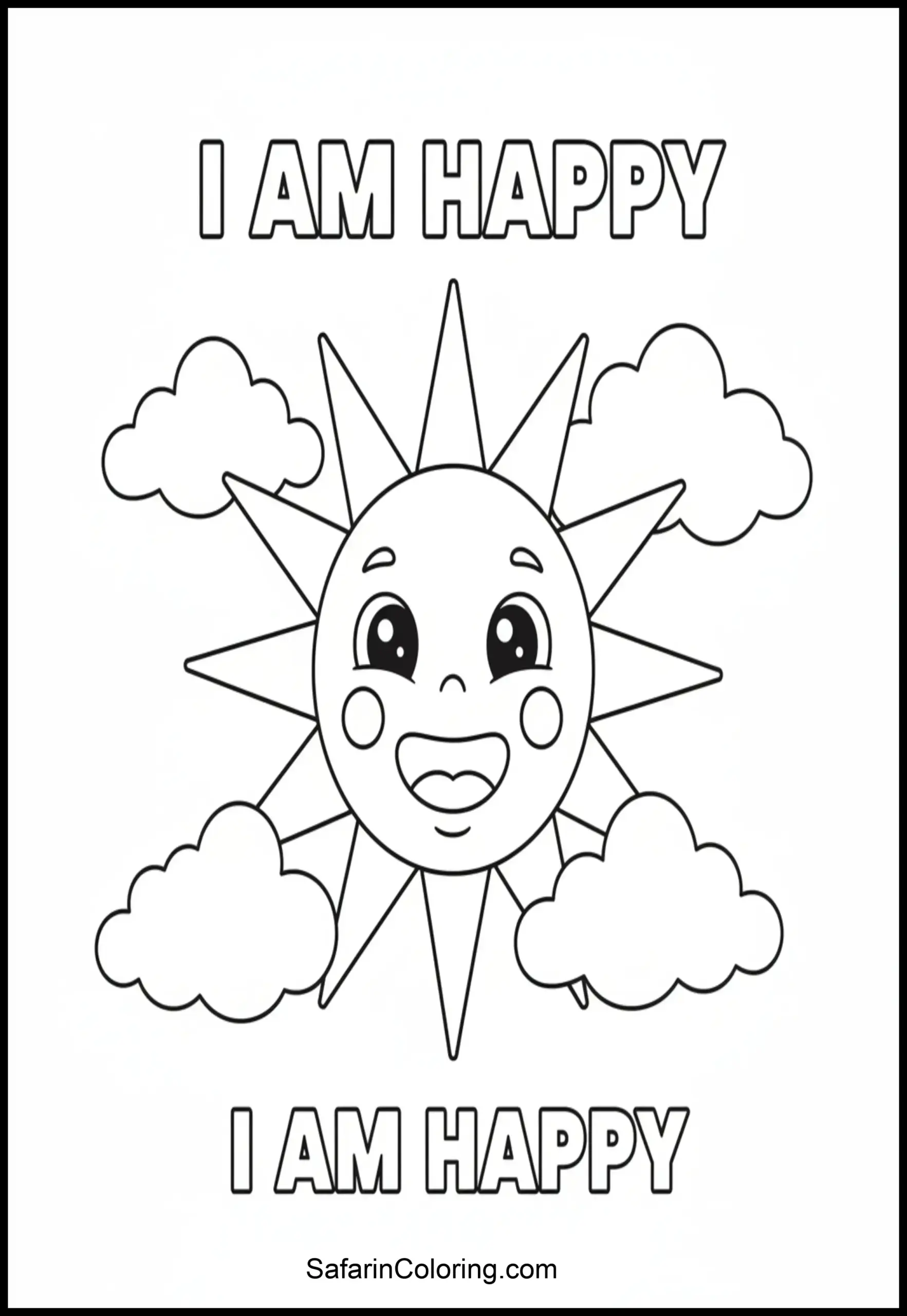 I Am Happy Sun Scaled