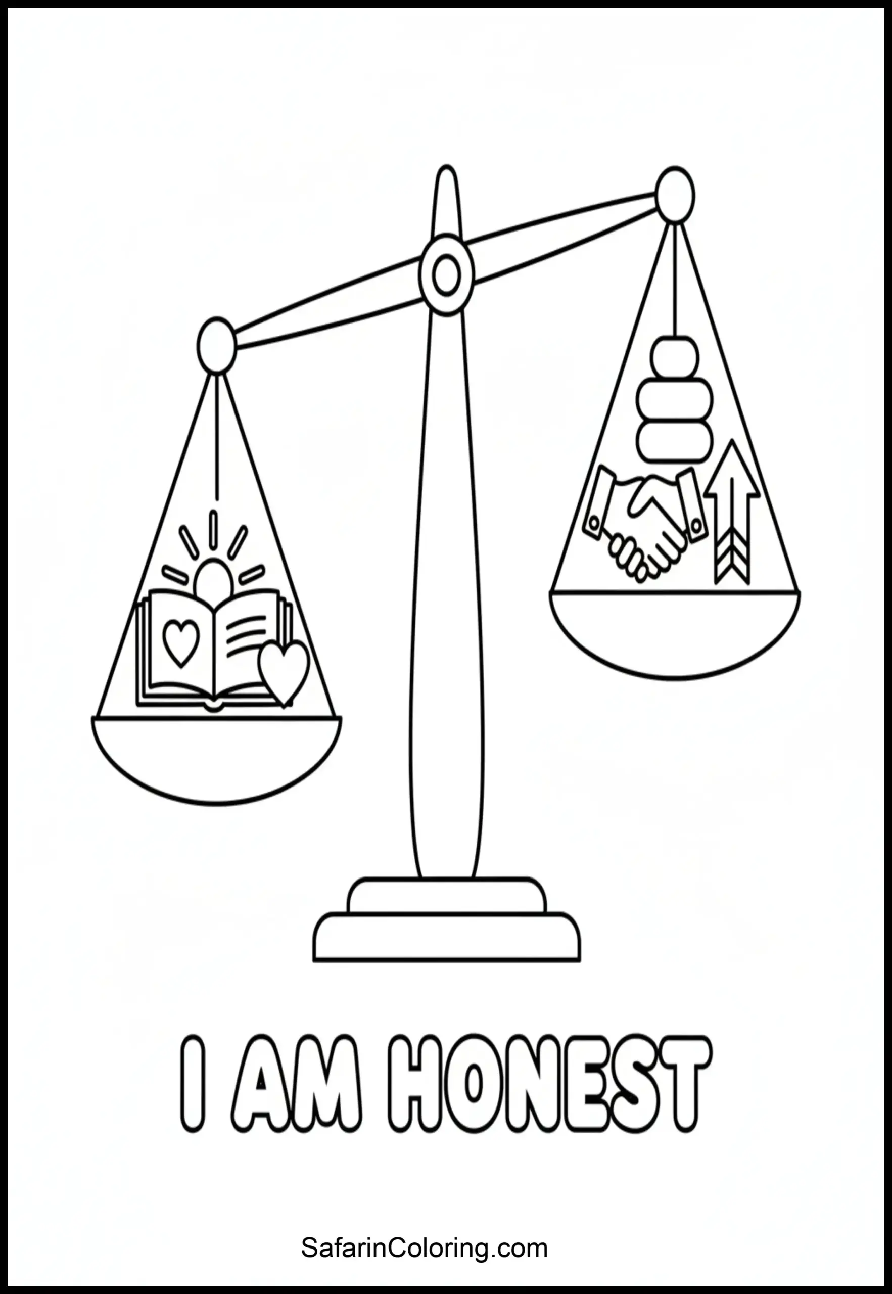 I Am Honest Scale Scaled