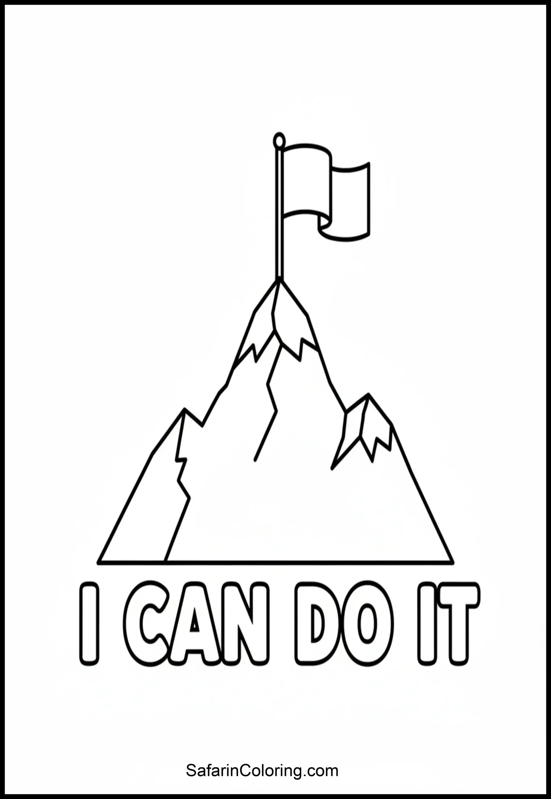I Can Do It Mountain Scaled