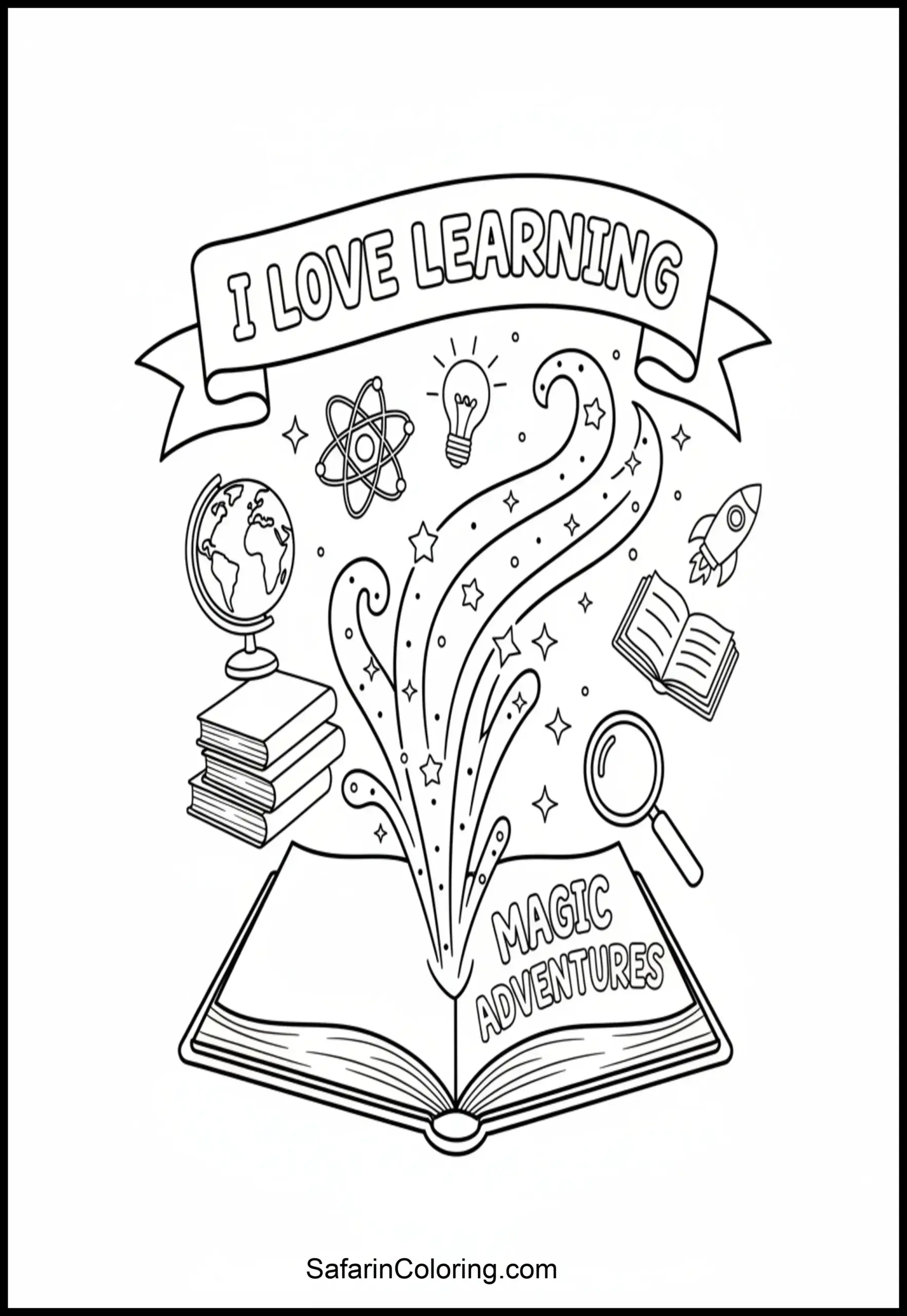 I Love Learning Book Scaled