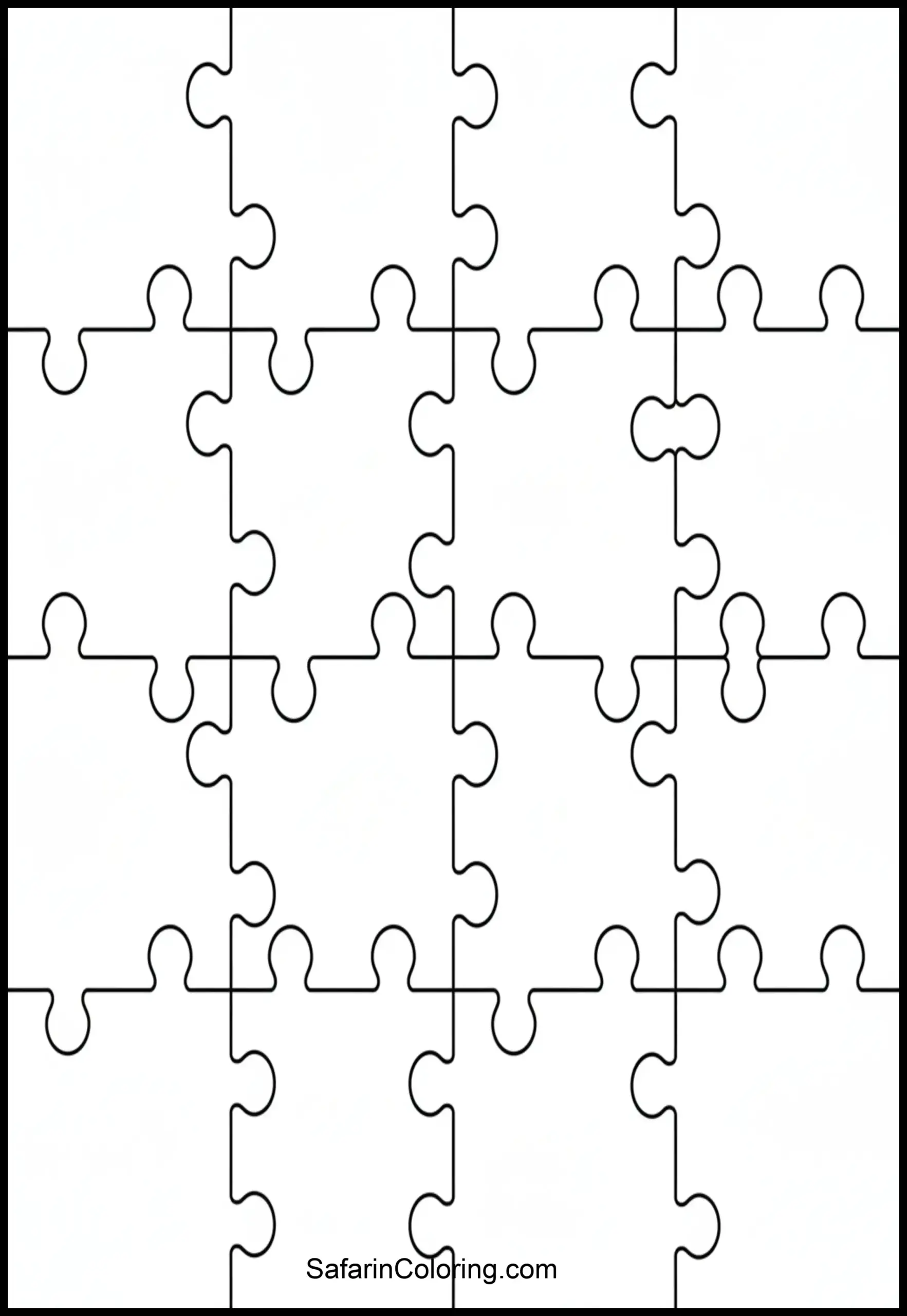 Large Puzzle Pieces Pattern Scaled