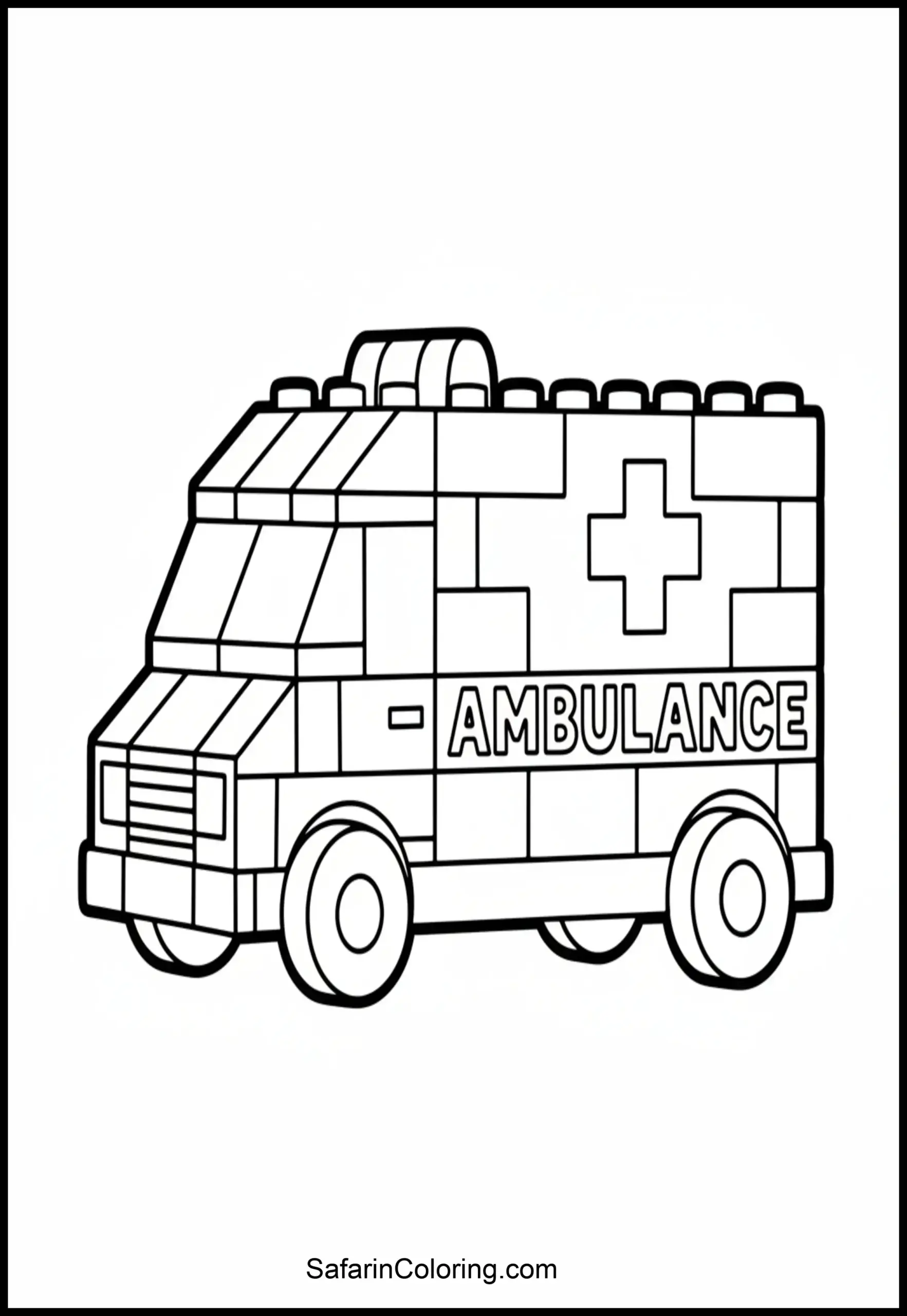 Lego Style Ambulance Scaled