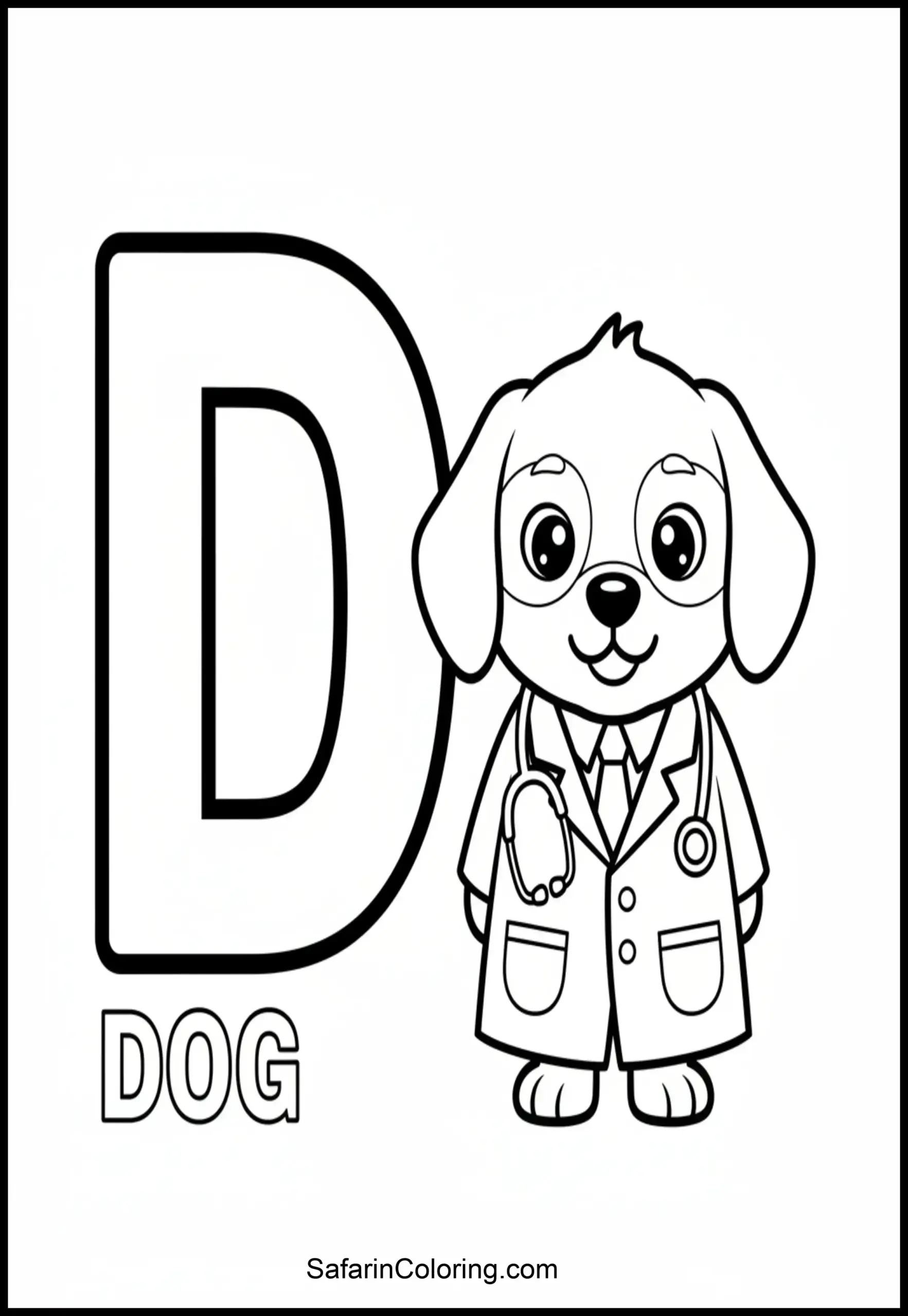 Letter D Dog Doctor Scaled