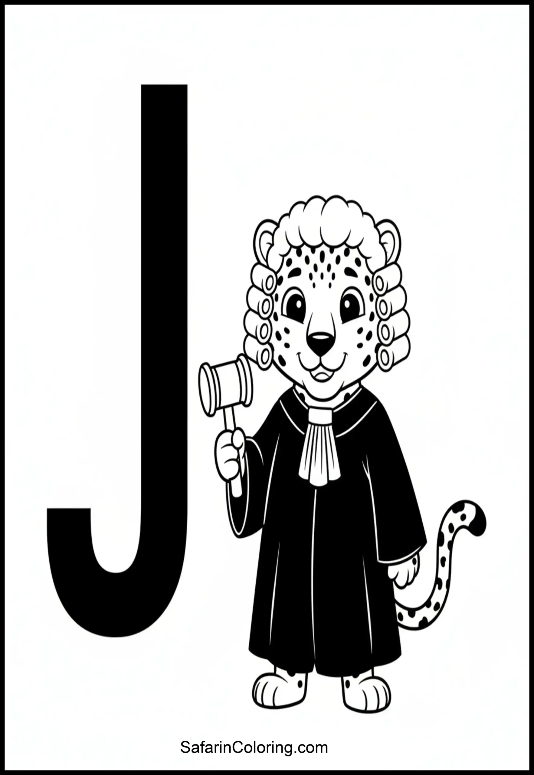 Letter J Jaguar Judge Scaled