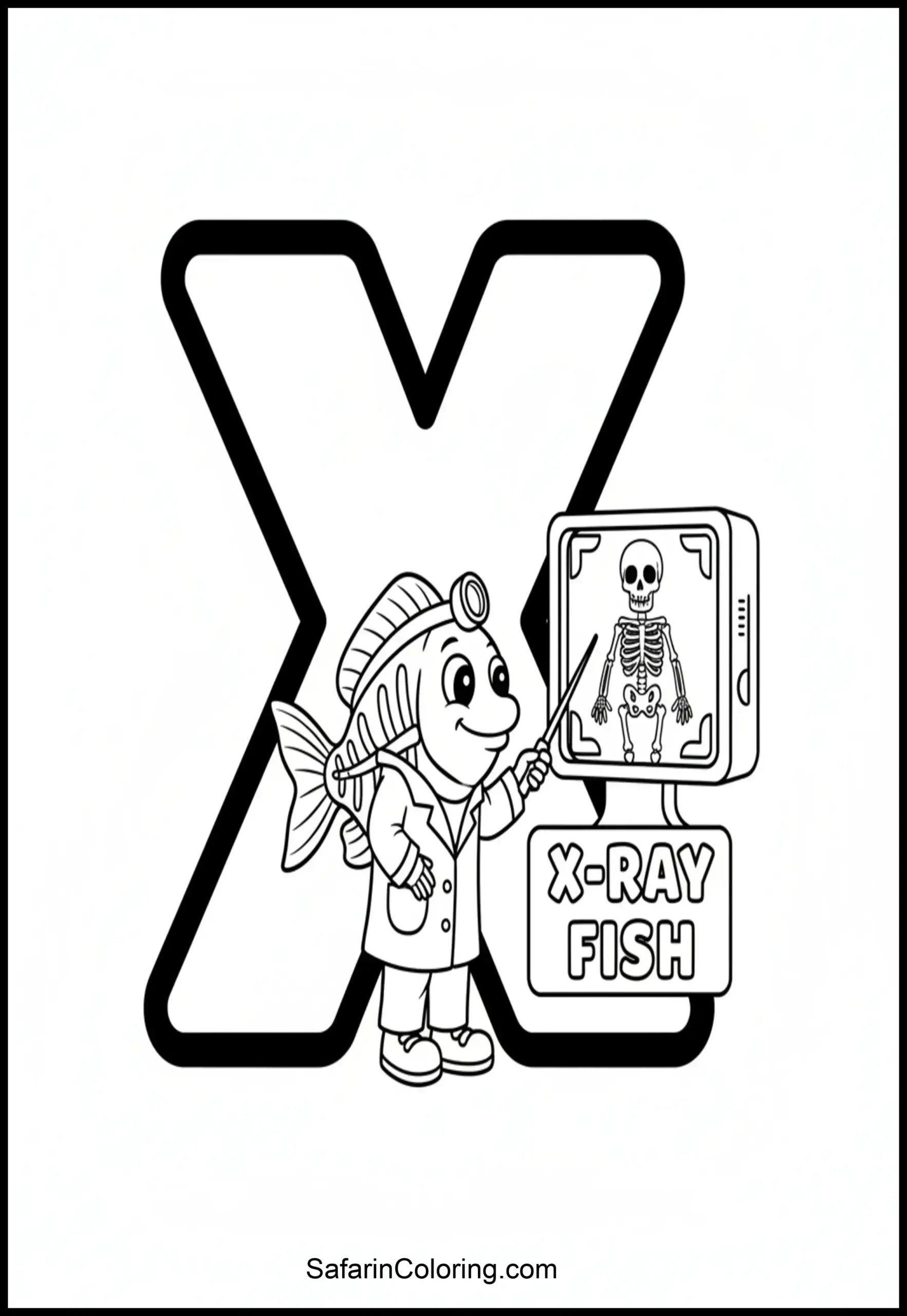 Letter X Xrayfish Technician Scaled