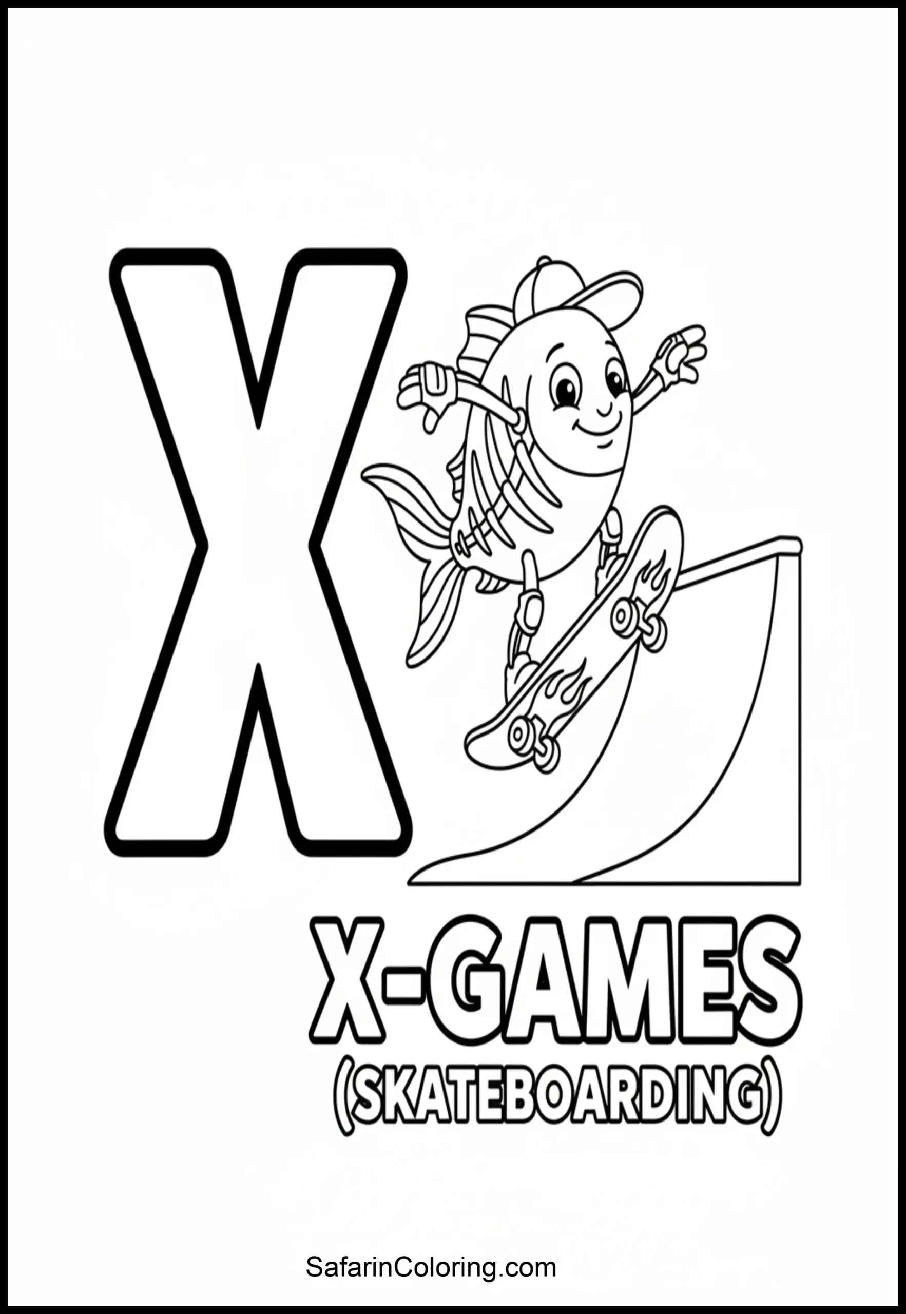 Letter X Xrayfish Xgames Scaled