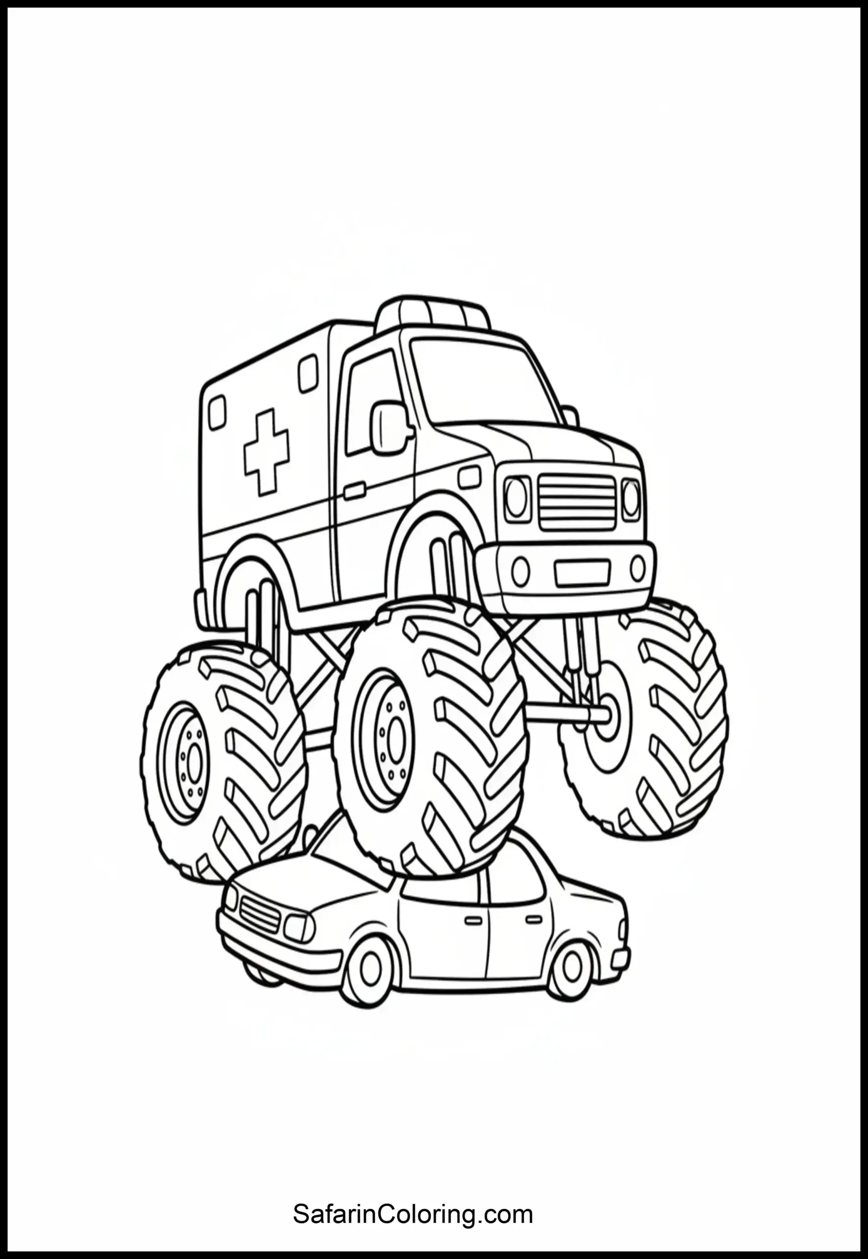 Monster Truck Ambulance Scaled