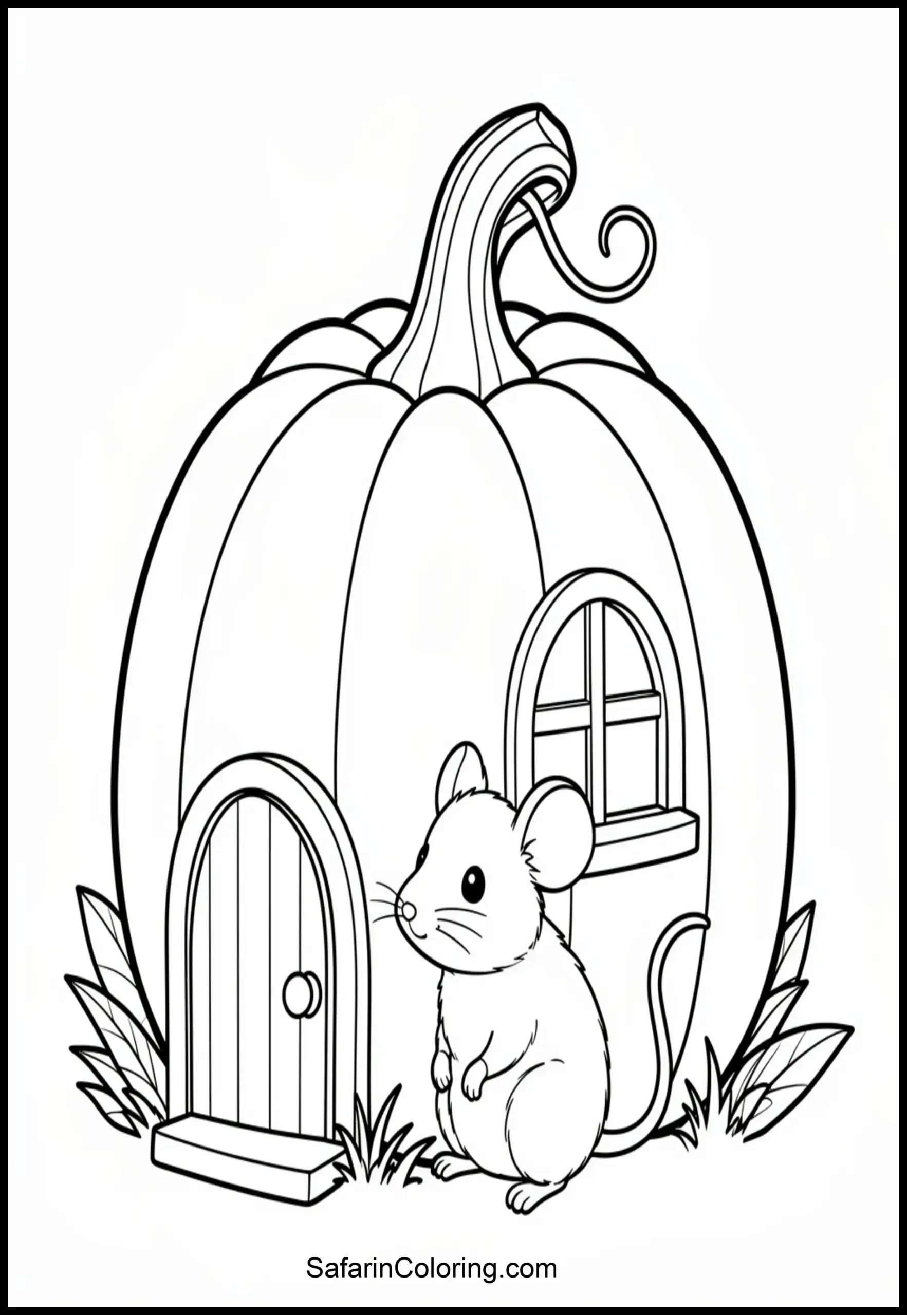 Mouse Pumpkin House 2 Scaled