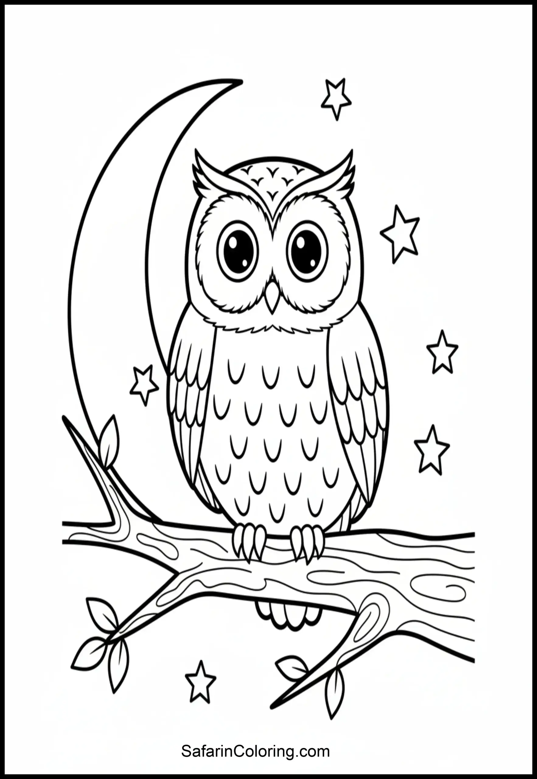 Owl Tree Branch Scaled