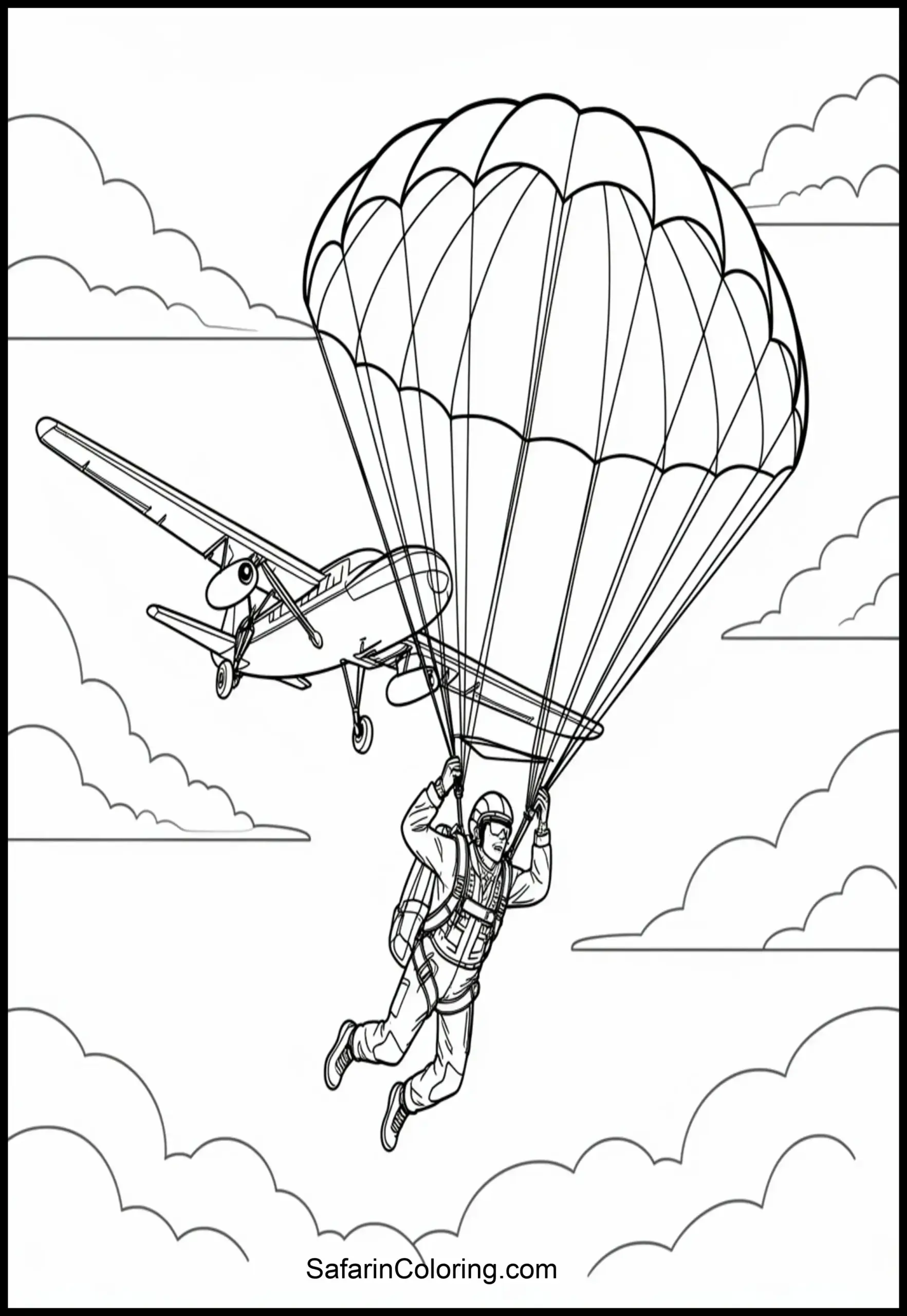 Paratrooper Jumping 2 Scaled