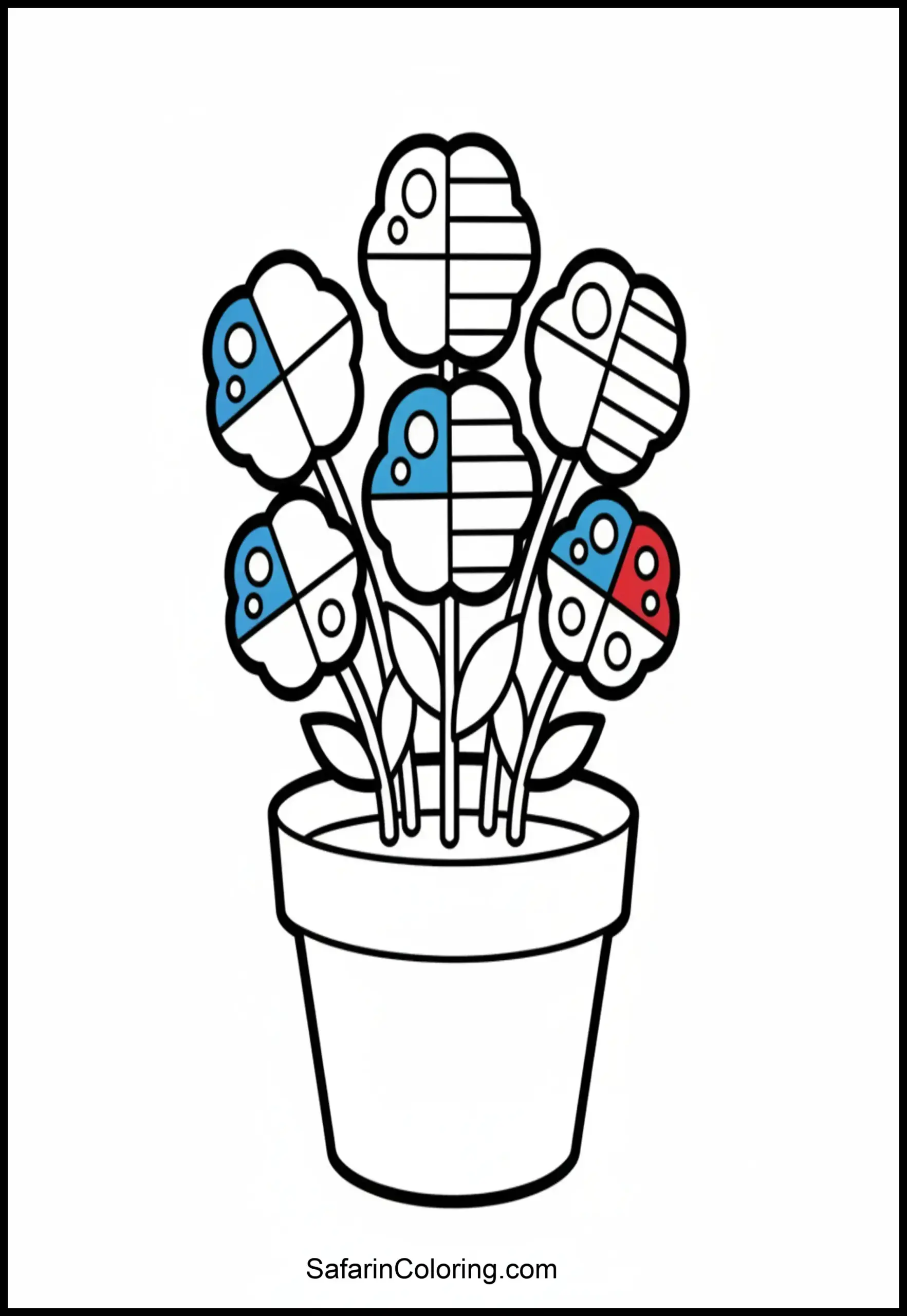 Patriotic Flower Pot Scaled