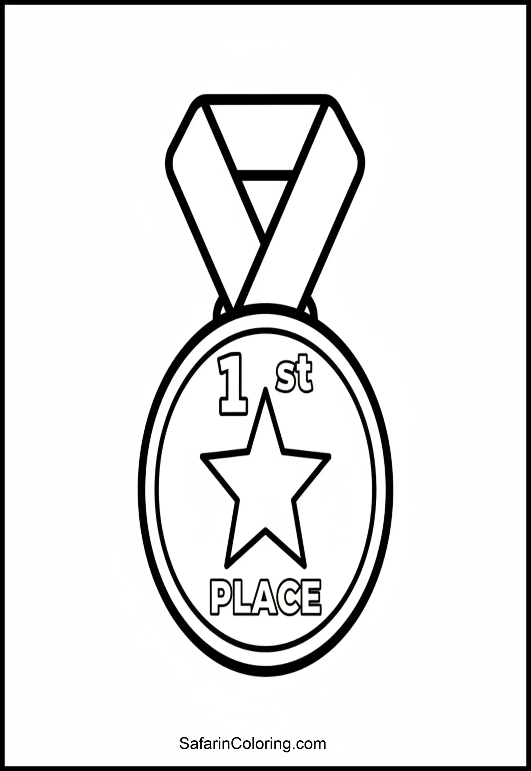 Patriotic Medal Star Scaled
