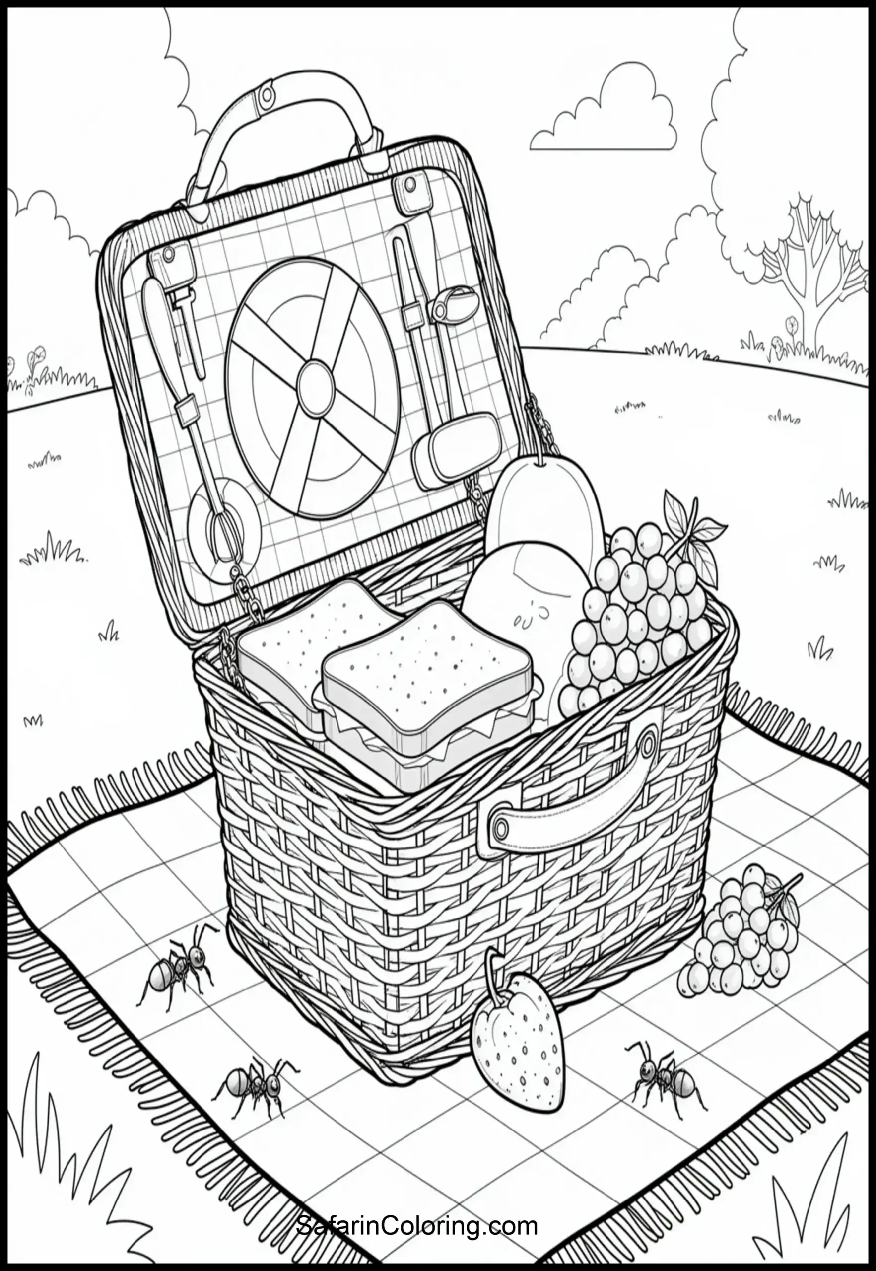 Picnic Basket Blanket Scaled