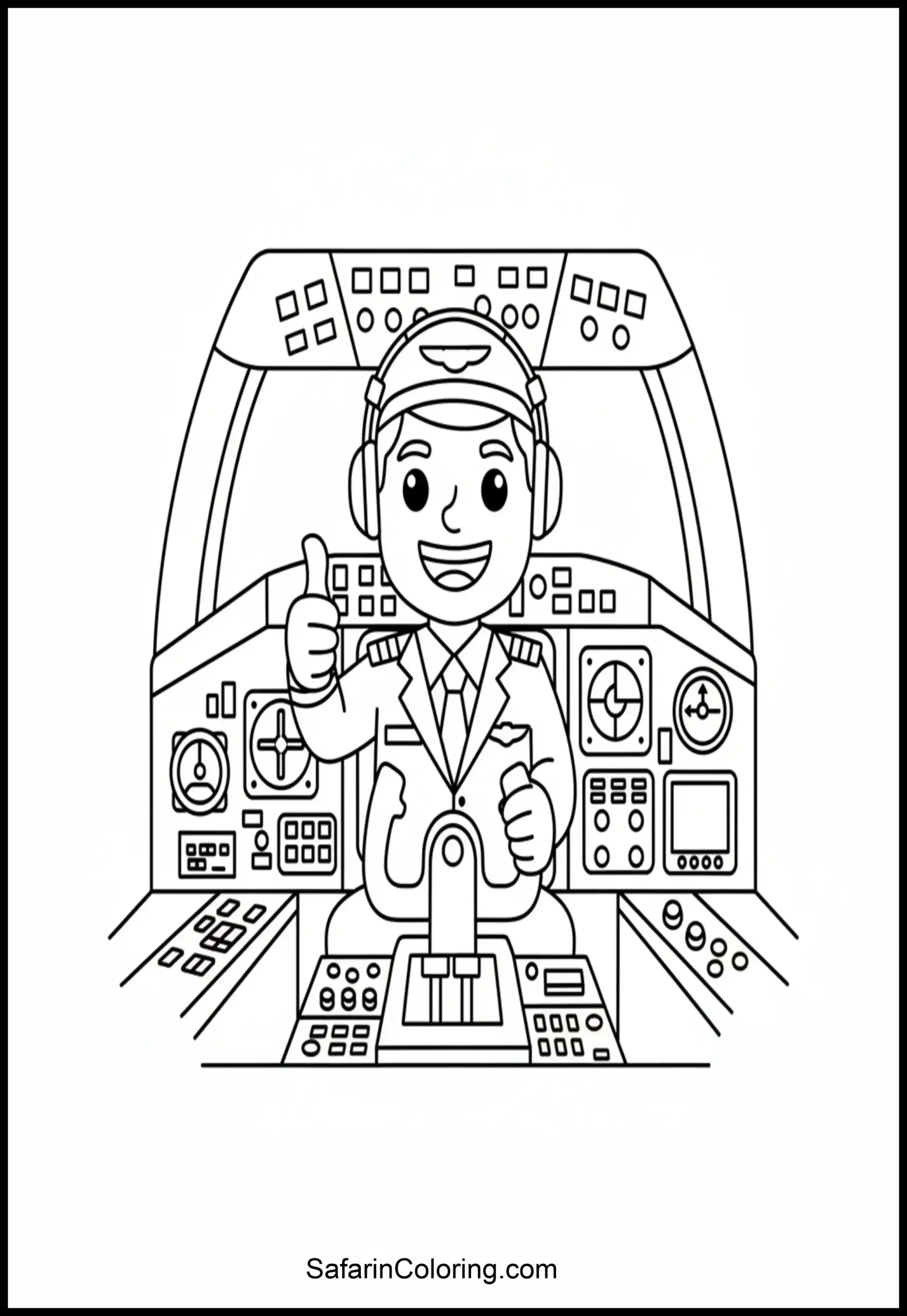 Pilot In Cockpit Scaled