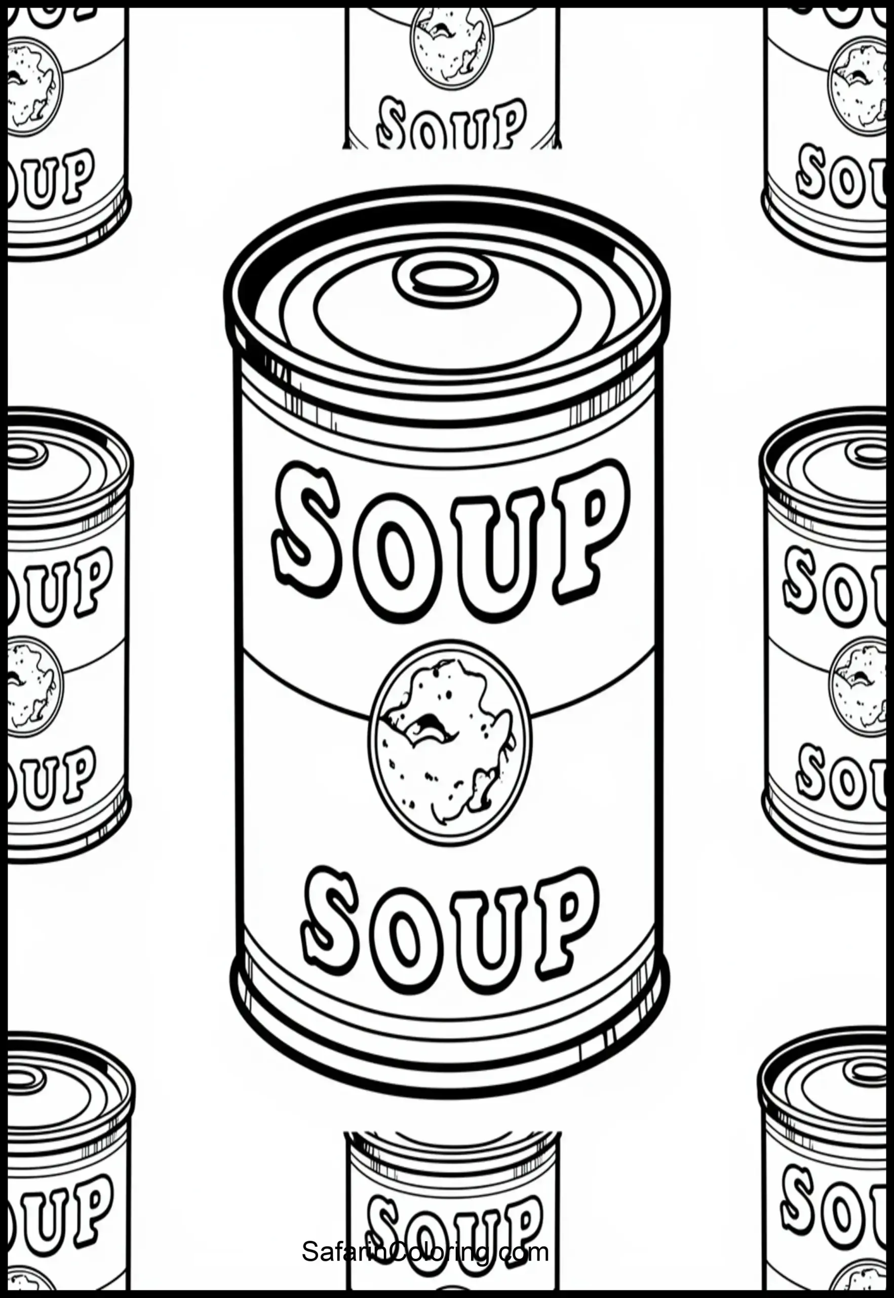 Pop Art Soup Can 1 Scaled