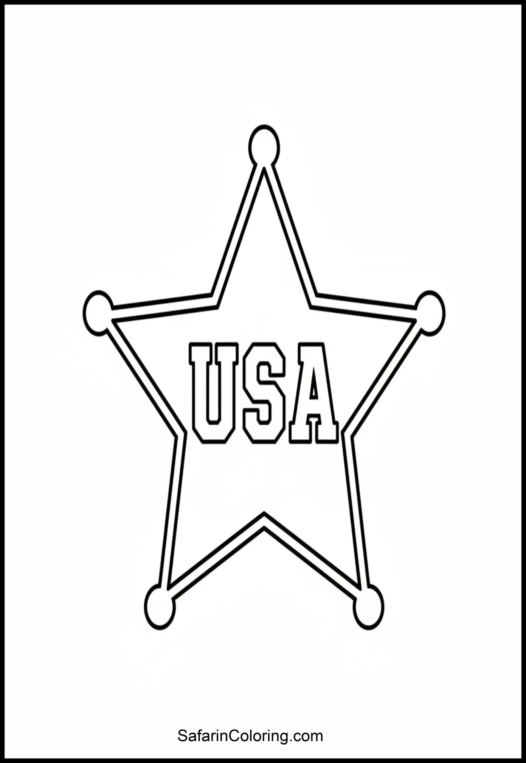 Sheriff Badge Usa Scaled