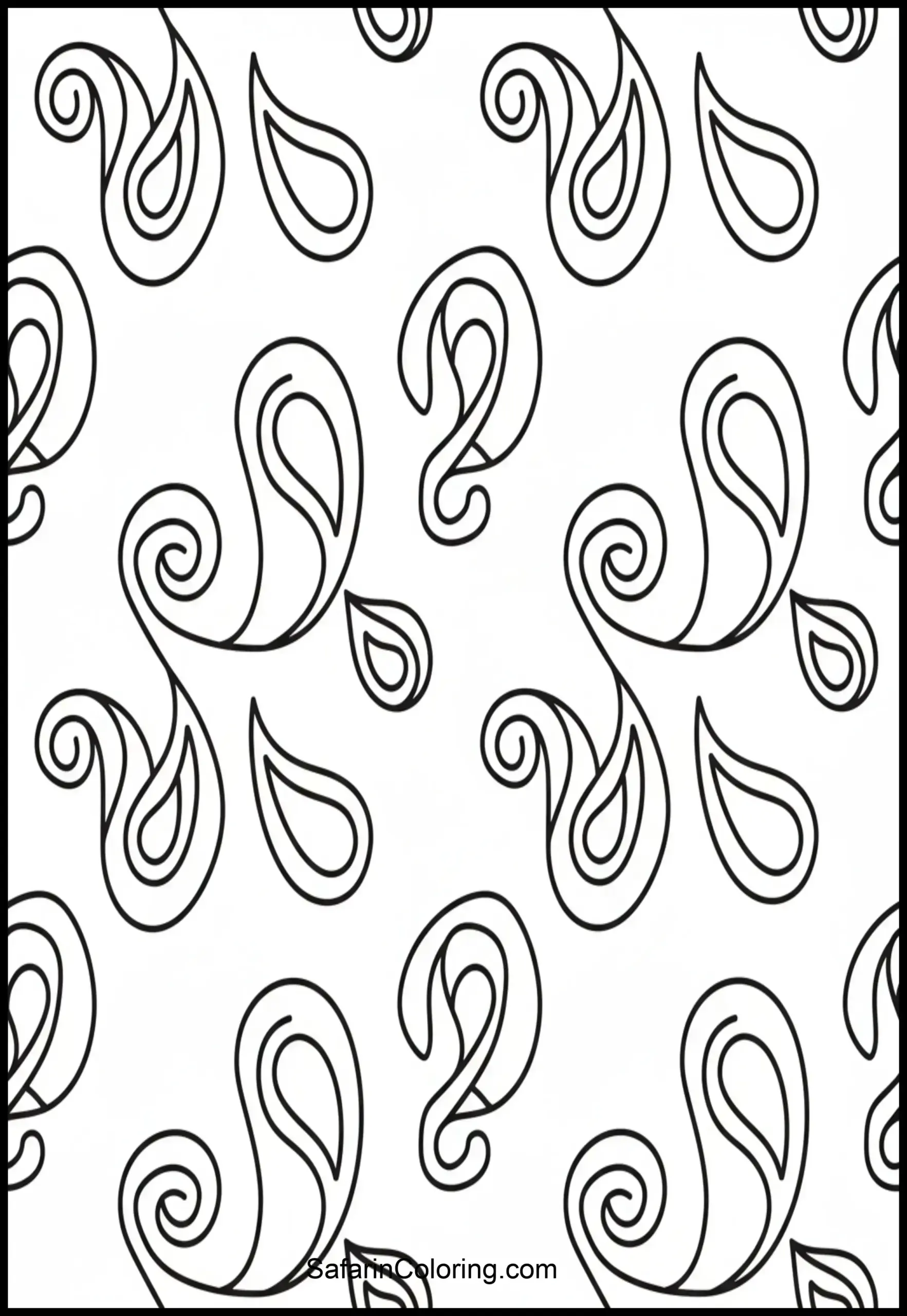 Simple Paisley Pattern Kids Scaled
