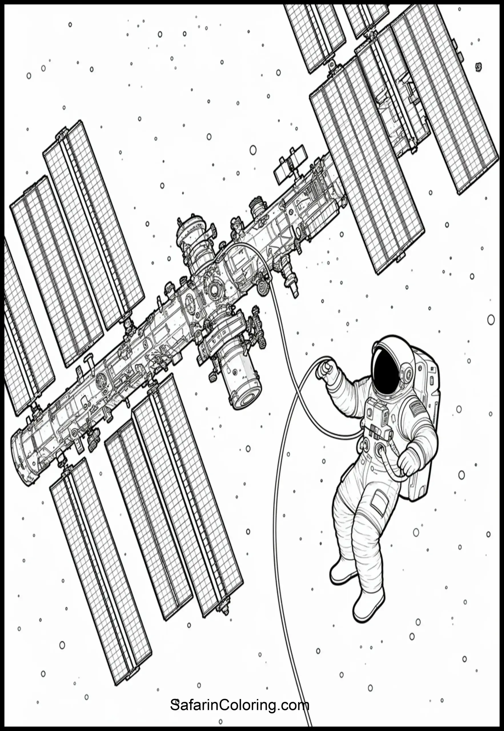 Space Station Spacewalk 1 Scaled