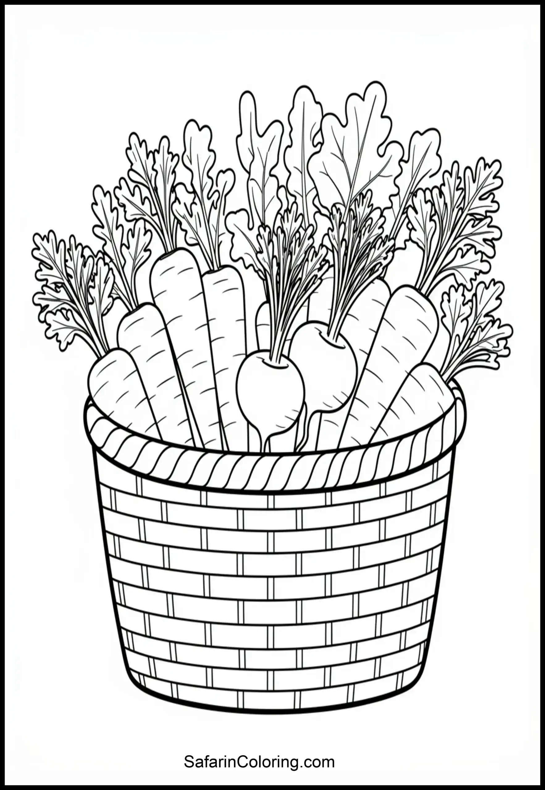 Spring Vegetable Basket Scaled