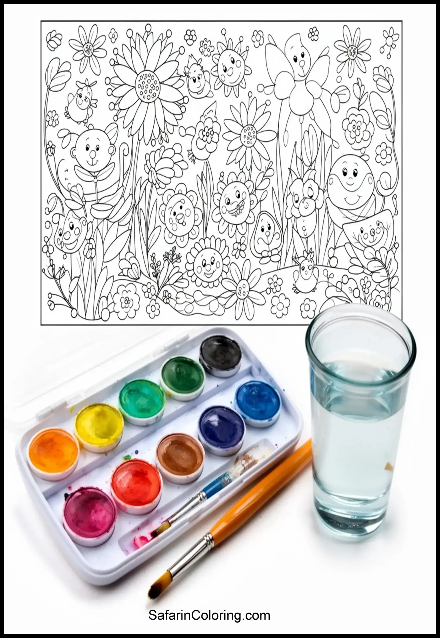 Watercolor Paint Set Scaled