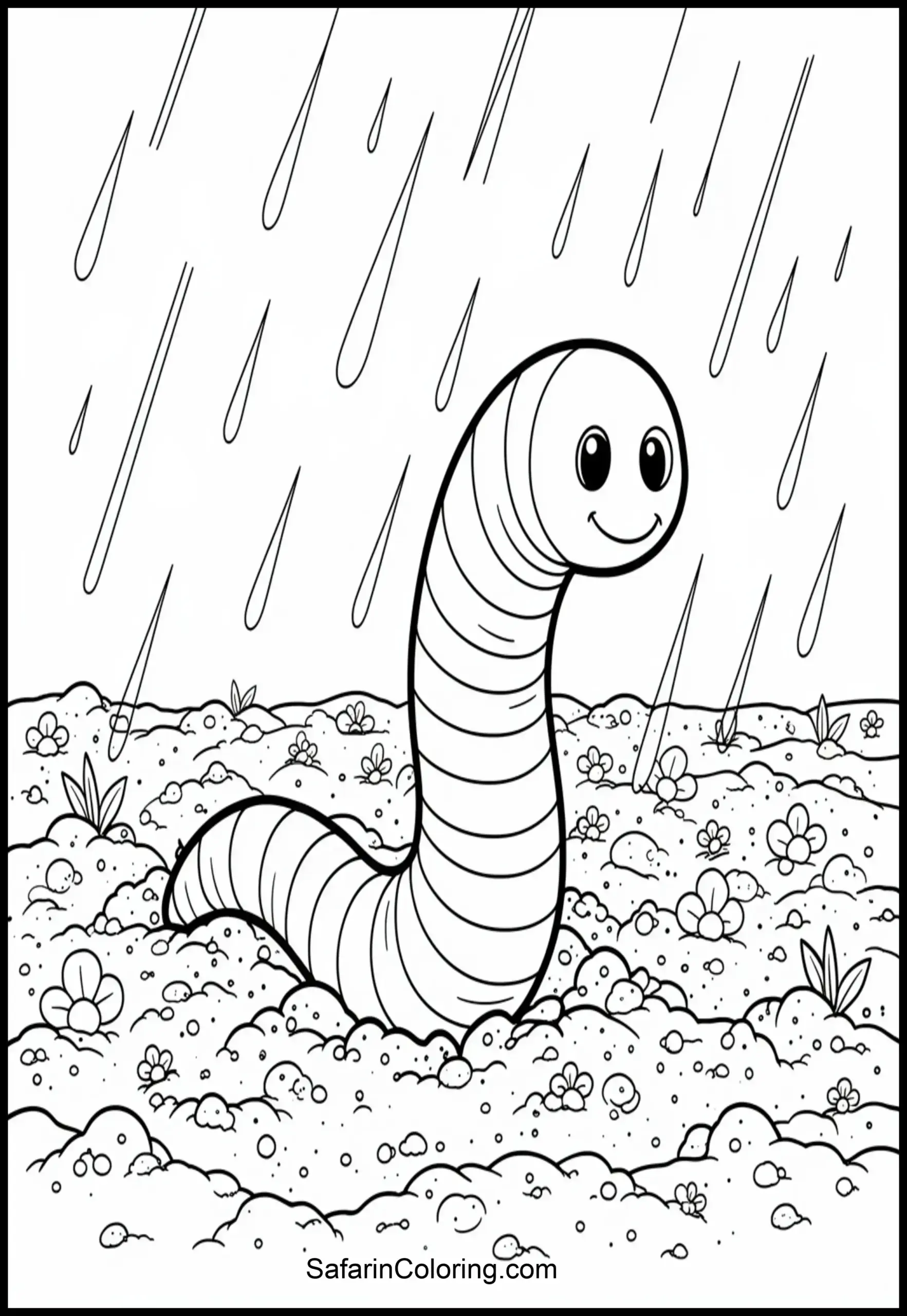 Worm In Rain Scaled