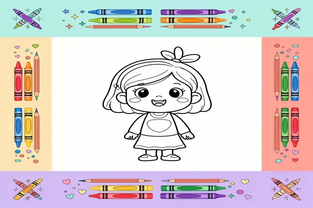 mental health coloring pages for kids - Free Printable Coloring Page