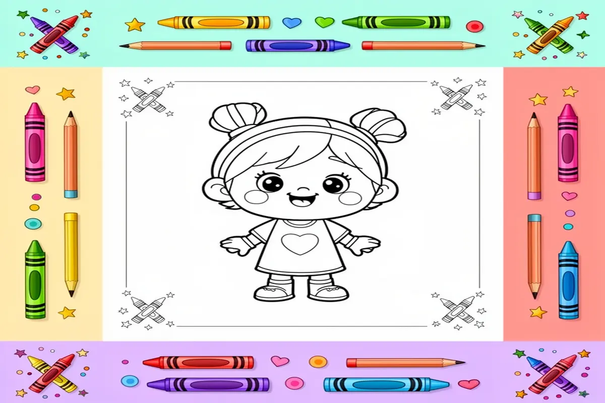 positive affirmation coloring pages for kids - Free Printable Coloring Page