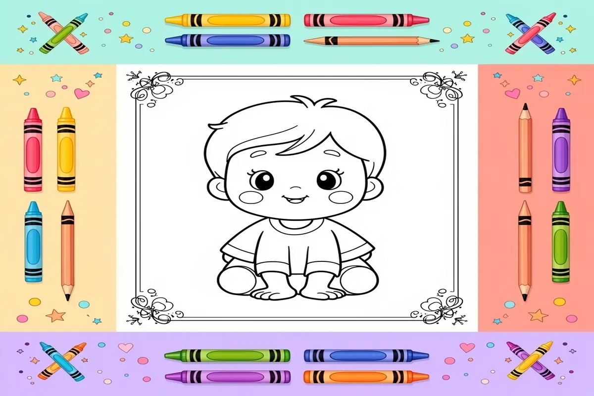 prayer coloring pages for kids - Free Printable Coloring Page