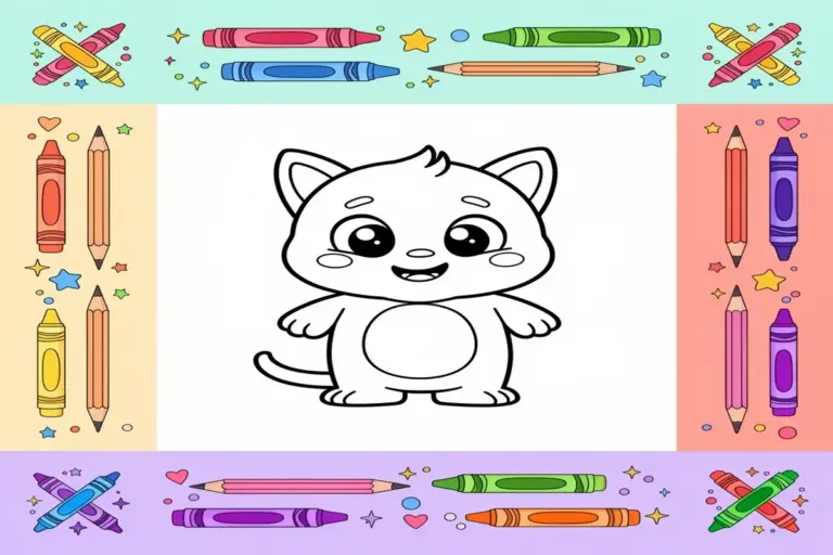 scary coloring pages for kids - Free Printable Coloring Page