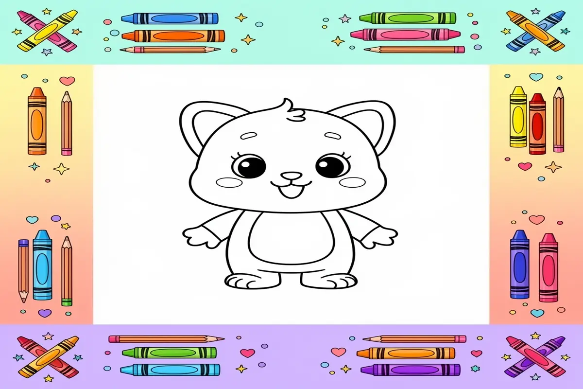 silly coloring pages for kids - Free Printable Coloring Page