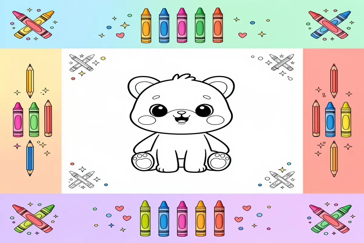 water coloring pages for kids - Free Printable Coloring Page